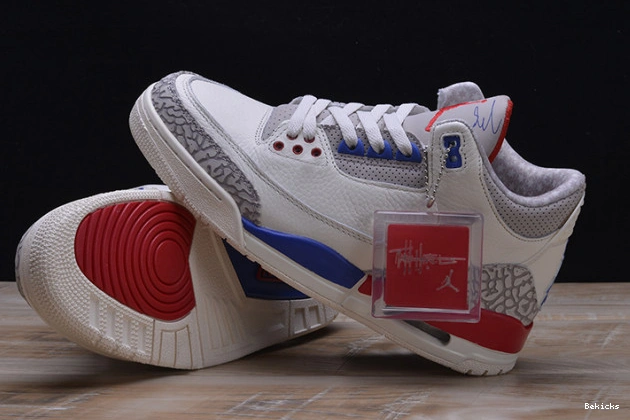 Rep BK jordan air mens 3 136064-140 retro 